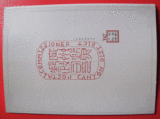 1997年系列纪念邮戳册 49枚普21 8分长城邮票 49个不同邮戳 收藏