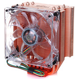 超频三 红海至尊版 全铜CPU散热器775/115X/2011 AMD水晶智能风扇