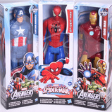 孩之宝 复仇联盟2 蜘蛛侠 钢铁侠 美国队长 奥创12寸可动人偶玩具