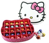包邮 瑞士莲Lindor软心球kitty猫卡通创意儿童进口巧克力礼盒装