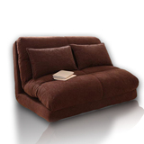 宜家懒人折叠沙发床单人欧式组合布艺多功能0.90米双人沙发