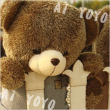 正版泰迪熊毛绒玩具熊公仔抱抱熊布娃娃大号1.8米女生圣诞节礼物