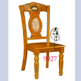 限时抢购简约现代中式全实木橡木餐椅家庭吃饭桌子旁边配套椅子
