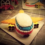 南京贝澜轩个性定制儿童创意卡通汽车飞机生日蛋糕同城送货上门