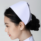 特价白色护士帽 粉色护士帽 蓝色 护士服医师服白大褂药店工作服