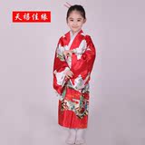 儿童日本和服浴衣女日式改良和服cos正装制服诱惑影楼写真演出服