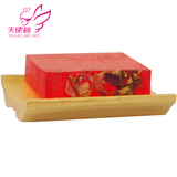 韩国进口纯天然玫瑰精油手工皂椰子油美白滋润无刺激孕妇香皂