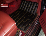 2015新款玛莎拉蒂GT 总裁 Ghibli 吉博力专用牛皮真皮木地板脚垫