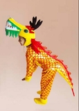 儿童舞蹈演出服幼儿表演服龙动物服装十二生肖小龙人服饰龙的传人