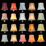 新风尚厂家直销 欧式吊灯灯罩 蜡烛水晶灯布艺拉丝灯罩 灯具配件