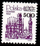 波兰邮票1989年普票改值 1全
