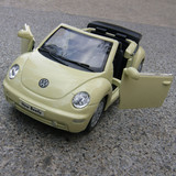 甲壳虫 大众 敞篷   合金汽车模型 1:32 回力 儿童玩具汽车模型