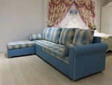 定制地中海沙发多功能组合沙发布艺沙发床精致小户型转角沙发包邮