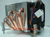 深圳实体店 2U 1366/2011针四热管服务器散热器PWM温控 侧吹