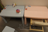 上海宜家代购玛莫特儿童桌子77*55宝宝学习桌书桌塑料游戏桌