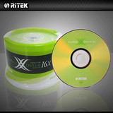 正品莱德光盘 铼德双X系列DVD-R(50片桶装)16速 空白刻录光盘