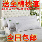 【天天特价】包邮 全棉蚕丝双人枕头 长枕头 长枕芯1.2 1.5 1.8米