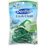 现货 DenTek Fresh Clean Floss 扁丝线 牙签棒 75支