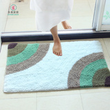 多美 加厚地垫门垫 纯棉绒面防滑脚垫 浴室吸水防滑垫地毯