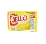 美国进口食品杰乐 Jell-O Gelatin Dessert 果冻粉 柠檬味 85g
