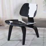 伊姆斯毛皮椅子 创意椅子 休闲椅 特色椅 水曲柳实木椅子 餐椅