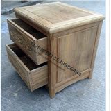 非洲黄花梨光身红木家具床头柜 中式实木地柜 简约储物柜 家具柜