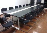 上海办公家具大型办公桌时尚洽谈桌长桌简约现代会议桌椅组合小型