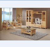 深圳100%实木松木家具订制定做 实木沙发组合床椅 可折叠推拉两用