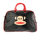 2014新款大嘴猴包包 专柜正品代购 纯色pu手提单肩旅行包男女通用
