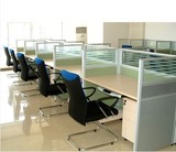 重庆办公家具办公屏风4人位屏风工位 办公隔断 板式办公桌优质办