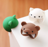 日本进口卡通动物造型硅胶婴儿防撞角软胶可爱桌角保护套加厚护角