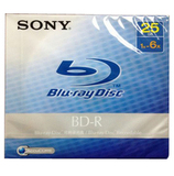 特价 原装行货索尼（SONY）25G BD-R 6X单片盒装一次性刻录蓝光盘