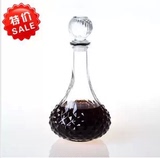 特价500ml玻璃红酒瓶 透明白酒瓶 自酿酒分装空瓶子 酒柜装饰摆件