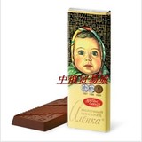 俄罗斯巧克力 红色十月大头娃娃迷你装黑巧克力 迷你巧克力20克