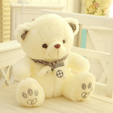 白色 坐姿熊 抱抱熊 绒毛玩具熊 泰迪熊 公仔 小号 女生日礼品
