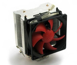 超频三红海10静音版 四核CPU风扇散热器 两铜热管全铝 AMD/intel
