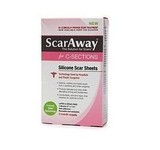 【海淘现货】正品保证 美国Scaraway修复剖腹产疤痕专用硅胶贴