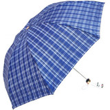 特价包邮天堂伞正品格子超轻男士商务晴雨伞强力拒水一甩干雨伞