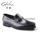 沙驰satchi男鞋正品2014新款商务正装皮鞋子 男61E3A009/61E3A010