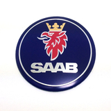 SAAB萨博汽车标志轮毂贴 金属轮毂标 个性车轮贴 铝制车标贴 改装