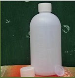 批发500ml塑料瓶 试剂瓶 半透明小口 带内盖 样品瓶 水剂瓶空瓶子