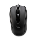 FUHLEN/富勒 L102 有线鼠标 商务办公 家用笔记本台式电脑鼠标
