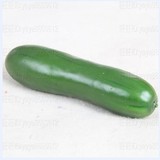 高档仿真菜瓜假蔬菜塑料教材过家家玩具绿色青瓜幼儿园橱柜展示