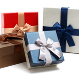 情人节包装盒礼品盒 高级特种纸正方形礼盒高档礼物盒 纸盒子现货