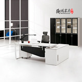 北京上海办公家具办公桌现代简约经理桌白色主管桌时尚老板桌