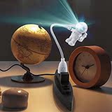 创意节能实用家居 超萌创意USB宇航员LED小夜灯 太空人usb电脑灯