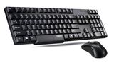 雷柏1800无线键盘鼠标套装笔记电脑游戏商务键鼠台式家用白色办公
