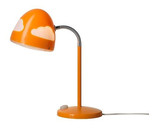 IKEA 思科宜 工作台灯/儿童阅读灯 橙色 成都冬冬宜家代购