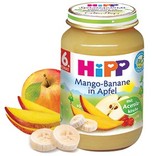 德国原版 喜宝HiPP 有机苹果香蕉芒果水果泥 新品 6个月以上 现货