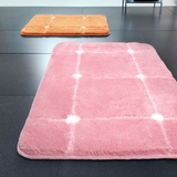 欧洲SPIRELLA欧式Karo卡洛格子客厅入户卧室地毯卫生间防滑干脚垫